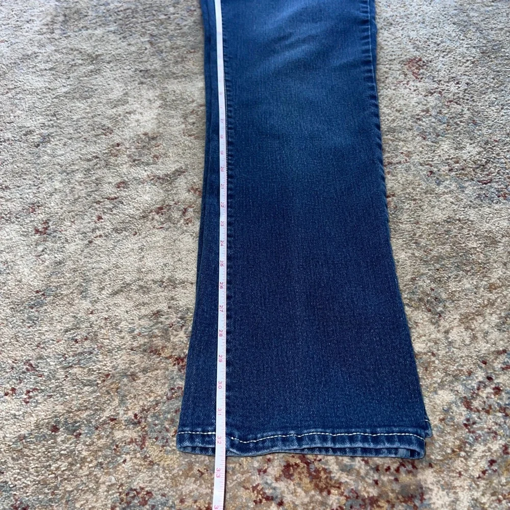 EUC‼️True Religion Ricky Relaxed Straight Jeans Dark Wash Blue Denim Mens 32x32